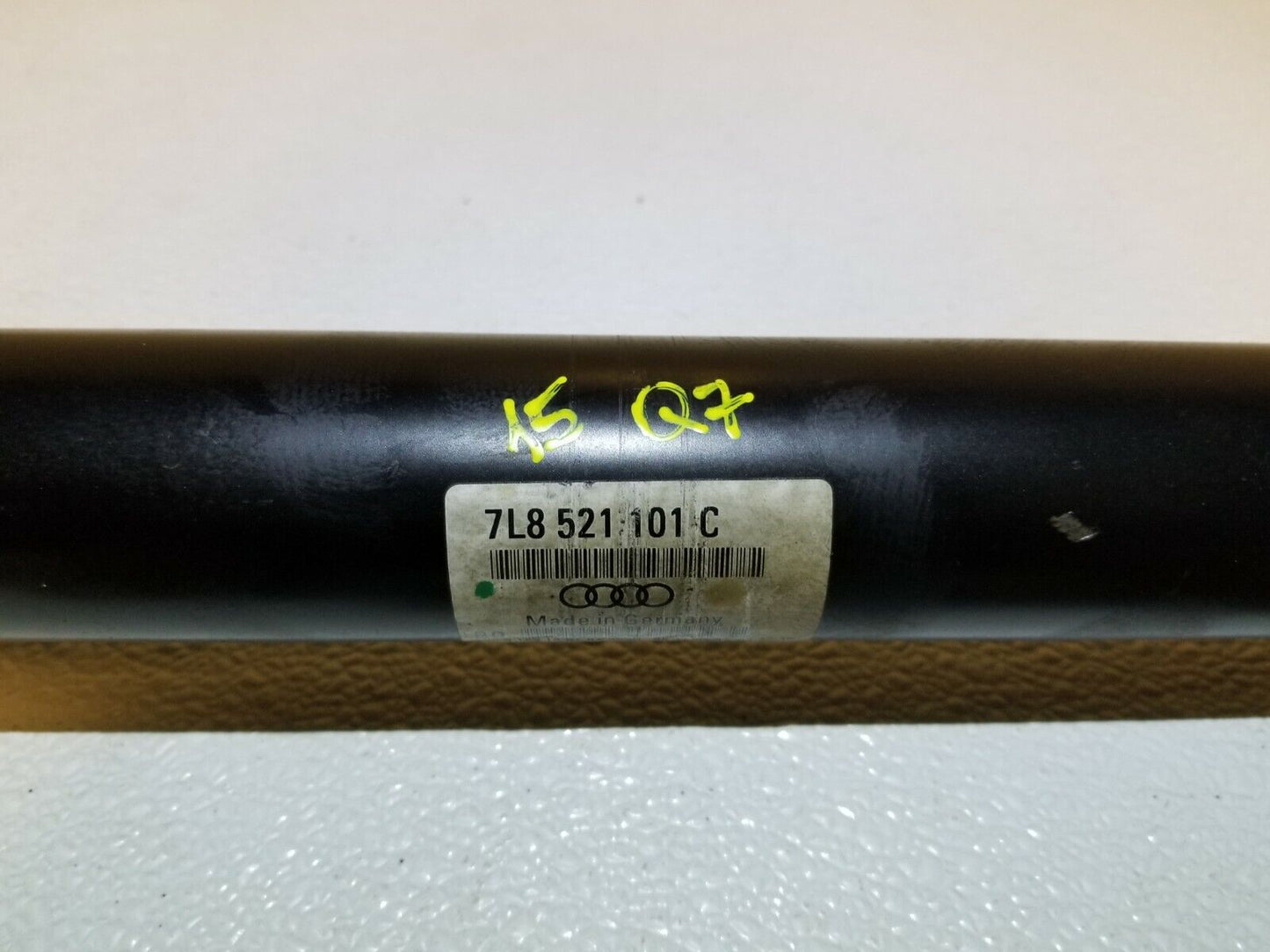 11 12 13 14 15  Audi Q7 3.0l Driveshaft Drive Shaft Front OEM 87k Miles