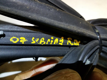 07 08 09 10 Chrysler Sebring Rear Driver Door Weatherstrip Seal OEM