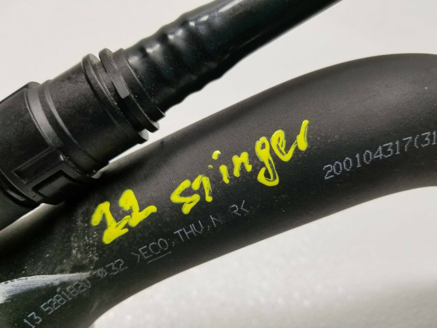21 22 Kia Stinger Fuel Tank Filler Neck Hose Pipe OEM 312 Miles