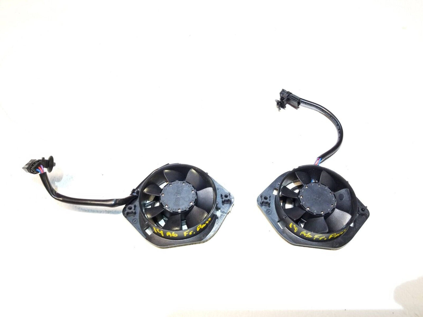 12 13 14 15 Audi A6 Front Right Passenger Seat Cooling Fan 2pcs OEM