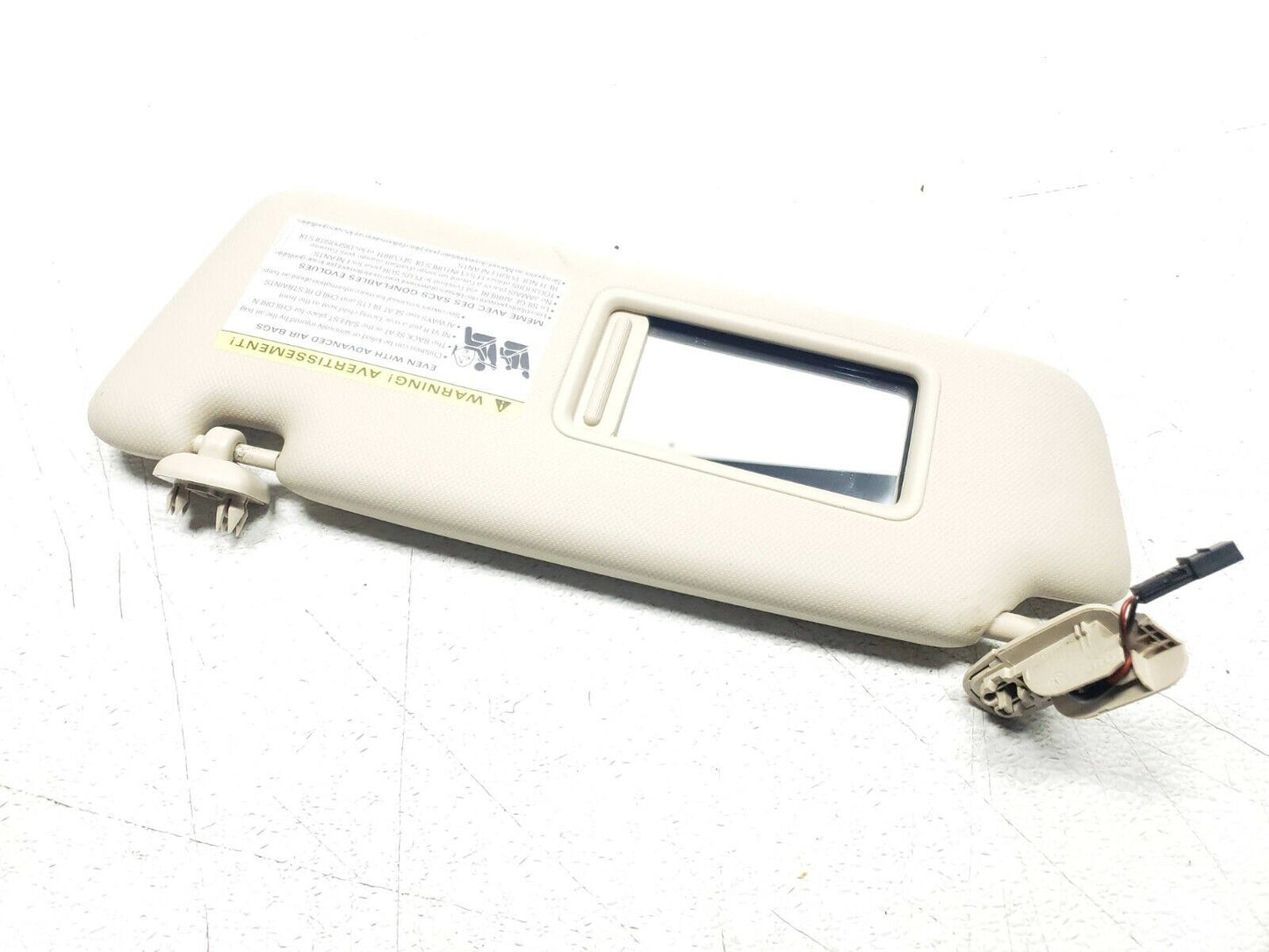 10 11 12 Audi Q5 Left Driver Sun Visor OEM 72k Miles