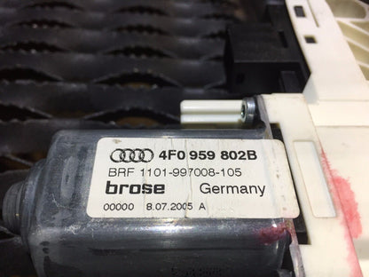 05 06 07 08 Audi A6 C6 Front Right Passenger Side Power Window Motor OEM