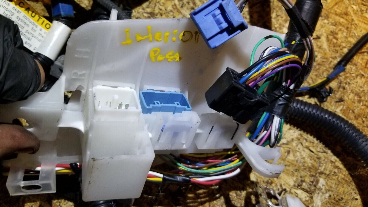 09 10 11 Toyota Camry Hybrid Interior Wire Harness Right Passenger Side OEM