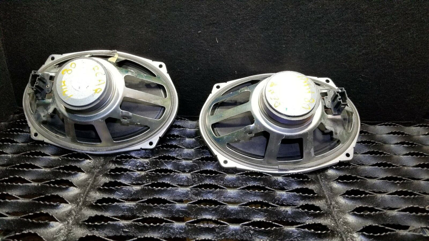 08 2008 Mini Cooper Rear Back Quarter Panel Left Right Audio Speaker Pair OEM 77