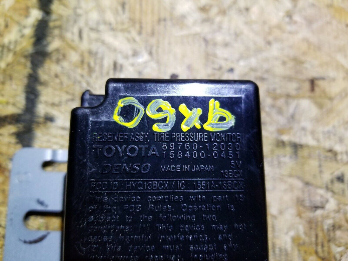 08 09 10 Scion Xb Tire Air Pressure Control Module 89760-12030 OEM